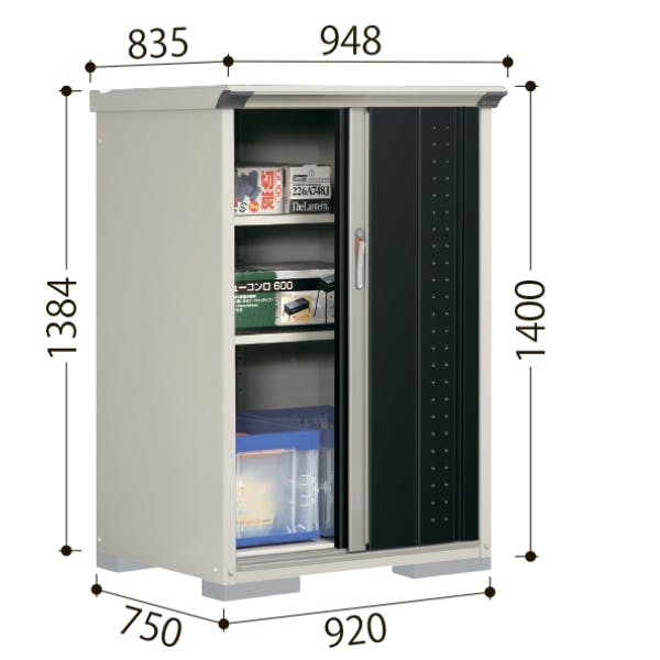 田窪工業所 タクボ物置 グランプレステージ ジャンプ GP-116CF 全面棚