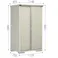 田窪工業所 タクボ物置 グランプレステージ ジャンプ GP-136AT たて置きタイプ(ネット棚) 扉カラー:シルクホワイト