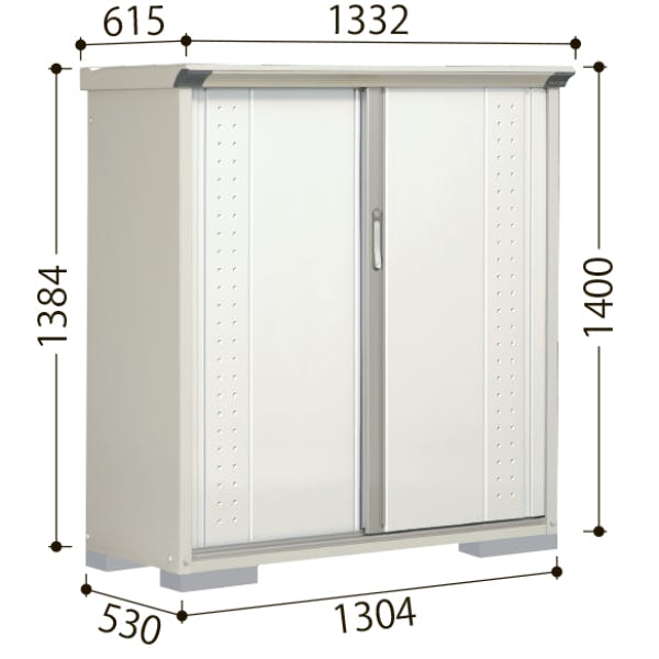 田窪工業所 タクボ物置 グランプレステージ ジャンプ GP-137DF 全面棚