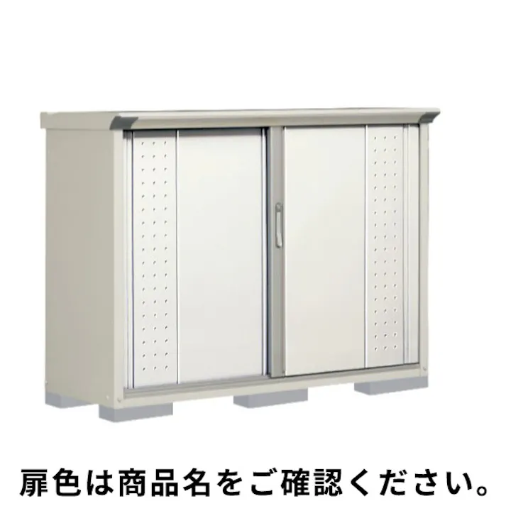 田窪工業所 タクボ物置 グランプレステージ ジャンプ GP-155DF 全面棚タイプ 扉カラー:カーボンブラウン