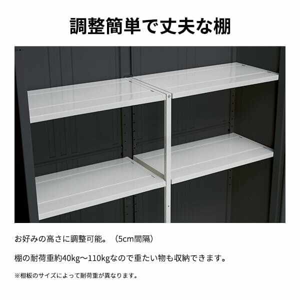 田窪工業所 タクボ物置 グランプレステージ ジャンプ GP-157AF 全面棚