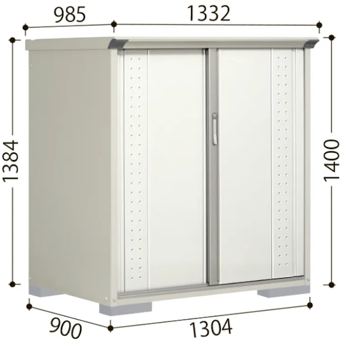 田窪工業所 タクボ物置 グランプレステージ ジャンプ GP-157AF 全面棚タイプ 扉カラー:ディープブルー