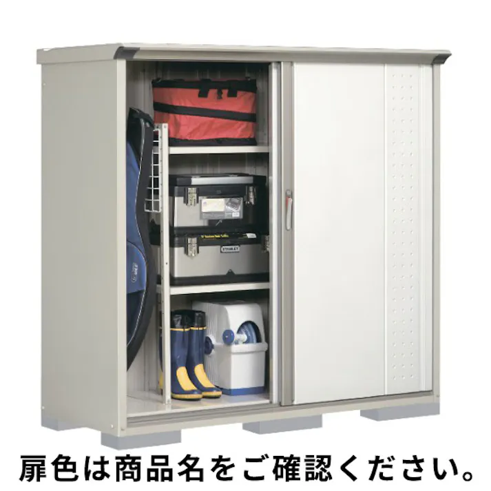 田窪工業所 タクボ物置 グランプレステージ ジャンプ GP-176BT たて置きタイプ(ネット棚) 扉カラー:トロピカルオレンジ