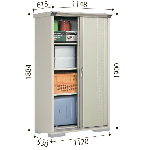 田窪工業所 タクボ物置 グランプレステージ ジャンプ GP-117BT たて