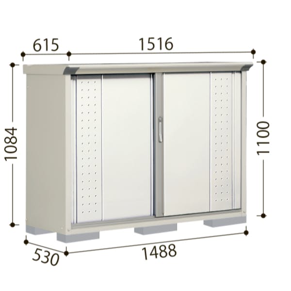 田窪工業所 タクボ物置 グランプレステージ ジャンプ GP-157HF 全面棚