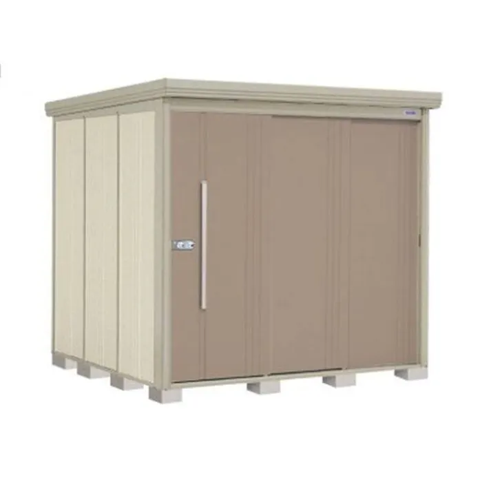 田窪工業所 タクボ物置 Mr.ストックマン ダンディ 側面棚タイプ ND-2222Y 一般型 標準屋根 扉カラー:カーボンブラウン