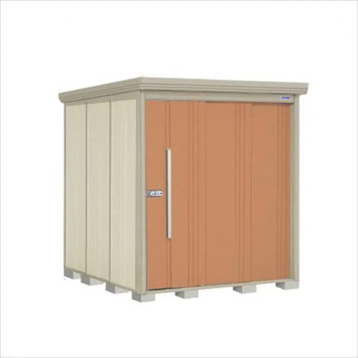 田窪工業所 タクボ物置 Mr.ストックマン ダンディ 背面棚タイプ ND-SZ1822 多雪型 結露減少屋根 扉カラー:トロピカルオレンジ