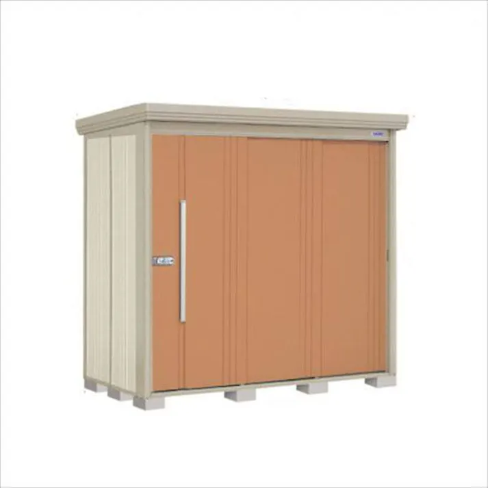 田窪工業所 タクボ物置 Mr.ストックマン ダンディ 背面棚タイプ ND-Z2212 一般型 結露減少屋根 扉カラー:トロピカルオレンジ