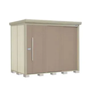 田窪工業所 タクボ物置 Mr.ストックマン ダンディ 背面棚タイプ ND-Z2515 一般型 結露減少屋根 扉カラー:カーボンブラウン