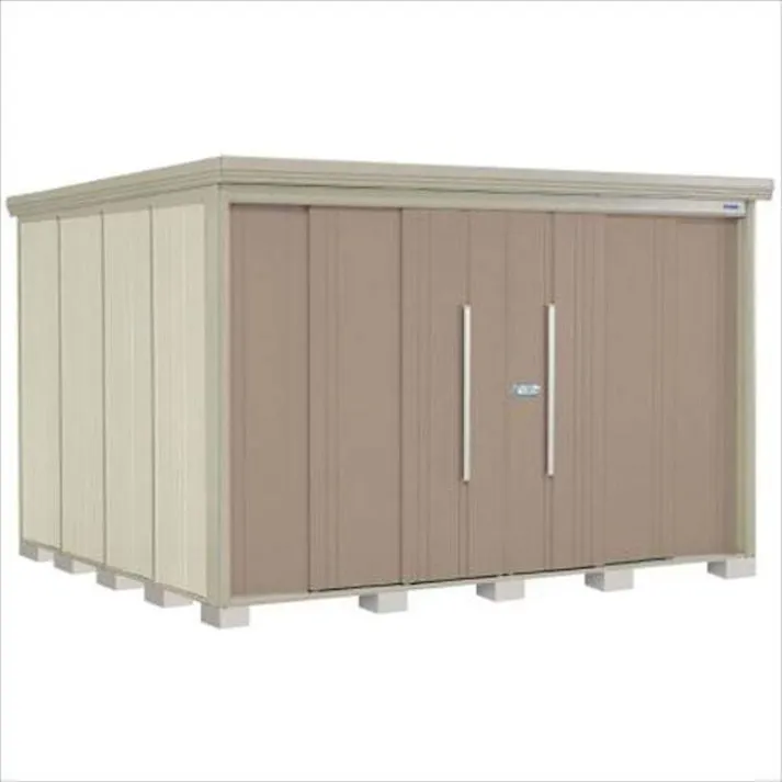 田窪工業所 タクボ物置 Mr.ストックマン ダンディ 背面棚タイプ ND-3229 一般型 標準屋根 扉カラー:カーボンブラウン