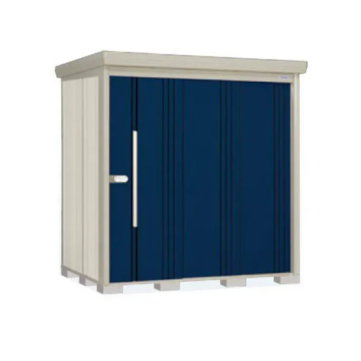 田窪工業所 タクボ物置 Mr.ストックマン ダンディ 背面棚タイプ ND-S2014 多雪型 標準屋根 扉カラー:ディープブルー