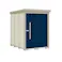 田窪工業所 タクボ物置 Mr.ストックマン ダンディ 背面棚タイプ ND-1522 一般型 標準屋根 扉カラー:ディープブルー