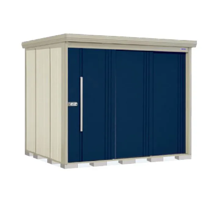 田窪工業所 タクボ物置 Mr.ストックマン ダンディ 側面棚タイプ ND-S2519Y 多雪型 標準屋根 扉カラー:ディープブルー