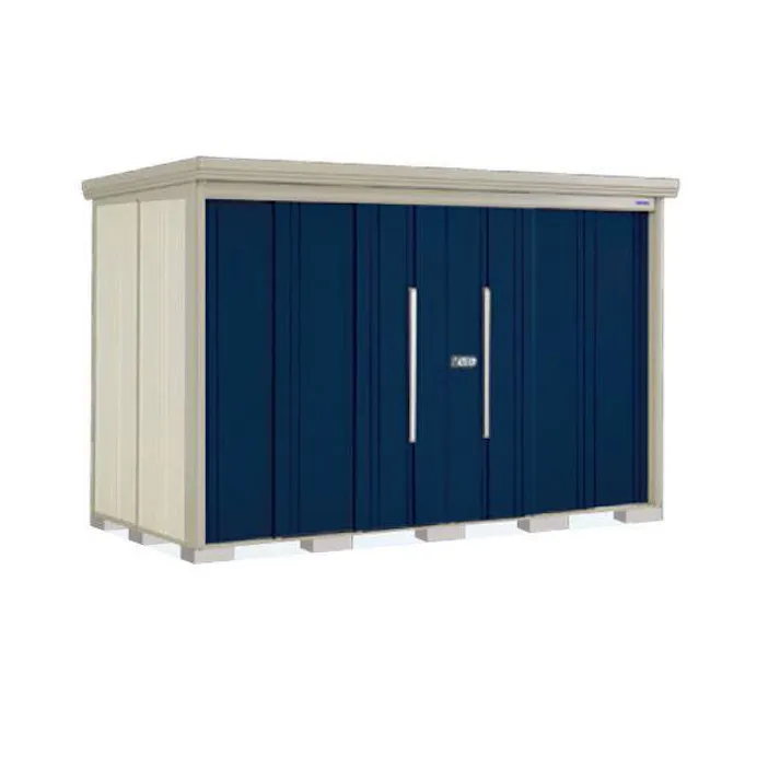 田窪工業所 タクボ物置 Mr.ストックマン ダンディ 側面棚タイプ ND-Z3215Y 一般型 結露減少屋根 扉カラー:ディープブルー