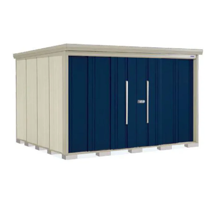 田窪工業所 タクボ物置 Mr.ストックマン ダンディ 側面棚タイプ ND-S3229Y 多雪型 標準屋根 扉カラー:ディープブルー