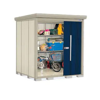 田窪工業所 タクボ物置 Mr.ストックマン ダンディ 側面棚タイプ ND-Z1819Y 一般型 結露減少屋根 扉カラー:ディープブルー