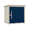 田窪工業所 タクボ物置 Mr.ストックマン ダンディ 側面棚タイプ ND-2019Y 一般型 標準屋根 扉カラー:ディープブルー