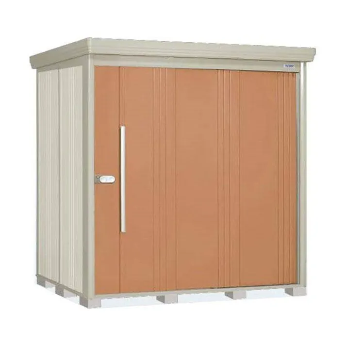 田窪工業所 タクボ物置 Mr.ストックマン ダンディ 背面棚タイプ ND-Z2015 一般型 結露減少屋根 扉カラー:トロピカルオレンジ