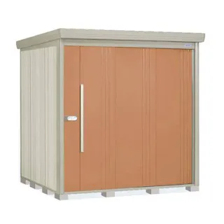 田窪工業所 タクボ物置 Mr.ストックマン ダンディ 背面棚タイプ ND-2019 一般型 標準屋根 扉カラー:トロピカルオレンジ