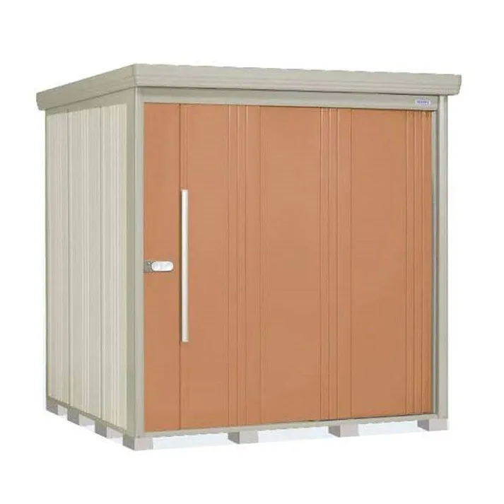 田窪工業所 タクボ物置 Mr.ストックマン ダンディ 背面棚タイプ ND-2019 一般型 標準屋根 扉カラー:トロピカルオレンジ