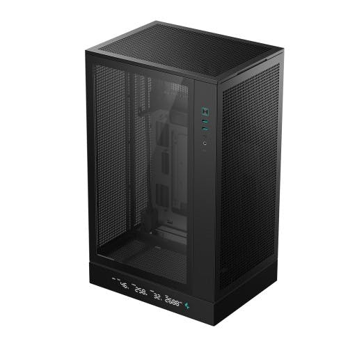 CH270 DIGITAL/MicroATX 縦型PCケース/ブラック/デジタルパネル搭載/高エア パソコン・周辺機器 CH270 DIGITAL/MicroATX 縦型PCケース/ブラック/デジタルパネル搭載/高エア パソコン・周辺機器
