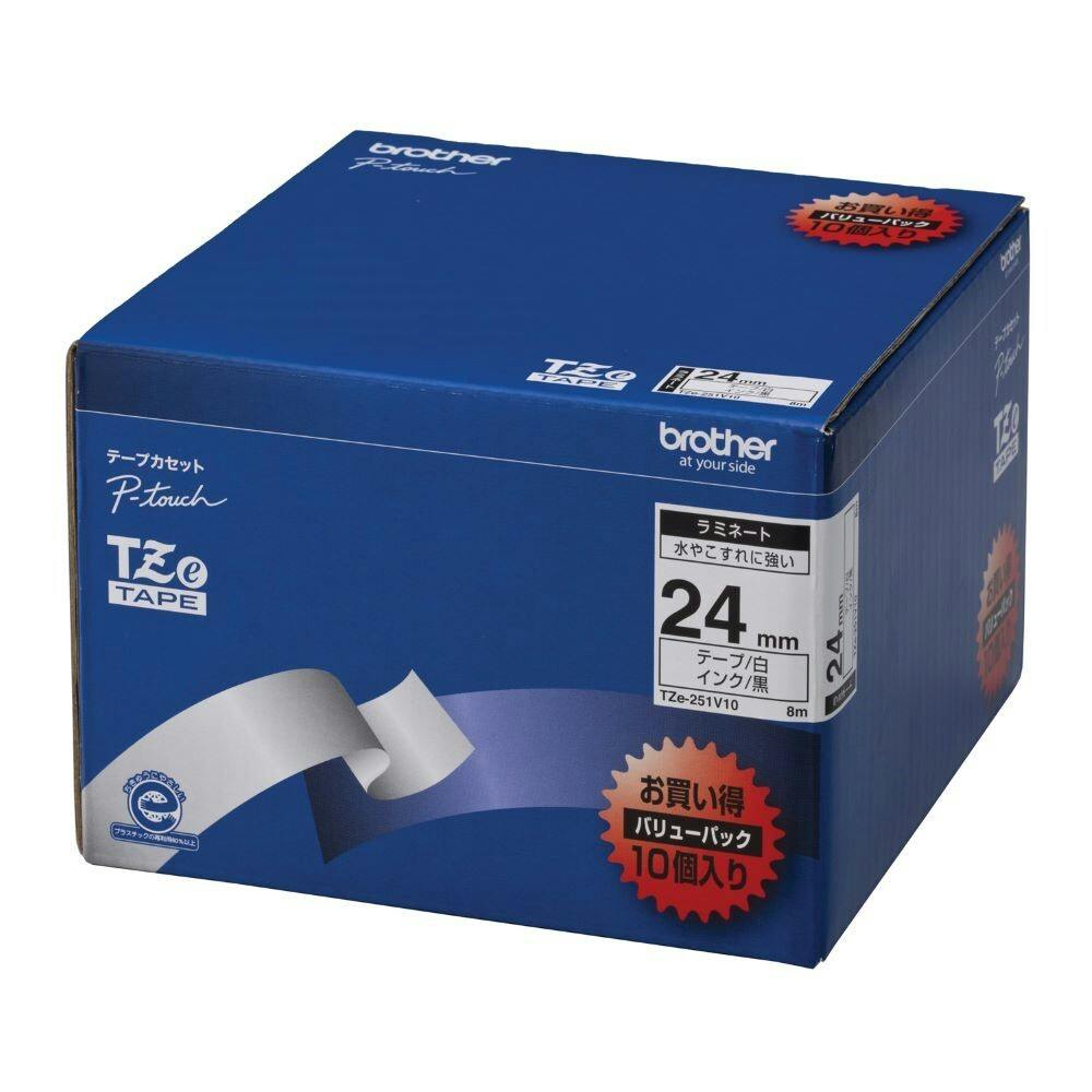 ラミネートテープ TZe-251V10 インクカートリッジ・インクリボン ラミネートテープ TZe-251V10 インクカートリッジ・インクリボン