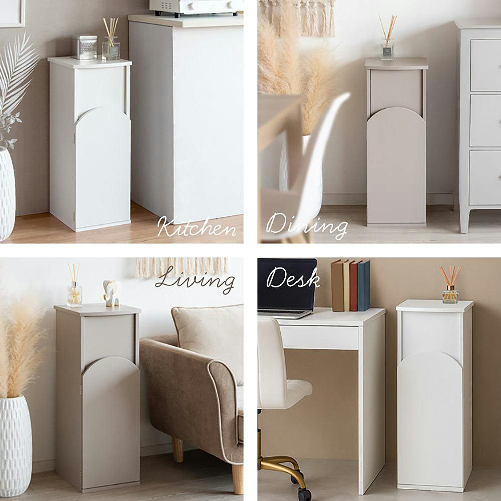 アーチダストボックス アルコ ホワイト [6049] アーチダストボックス アルコ ホワイト [6049]