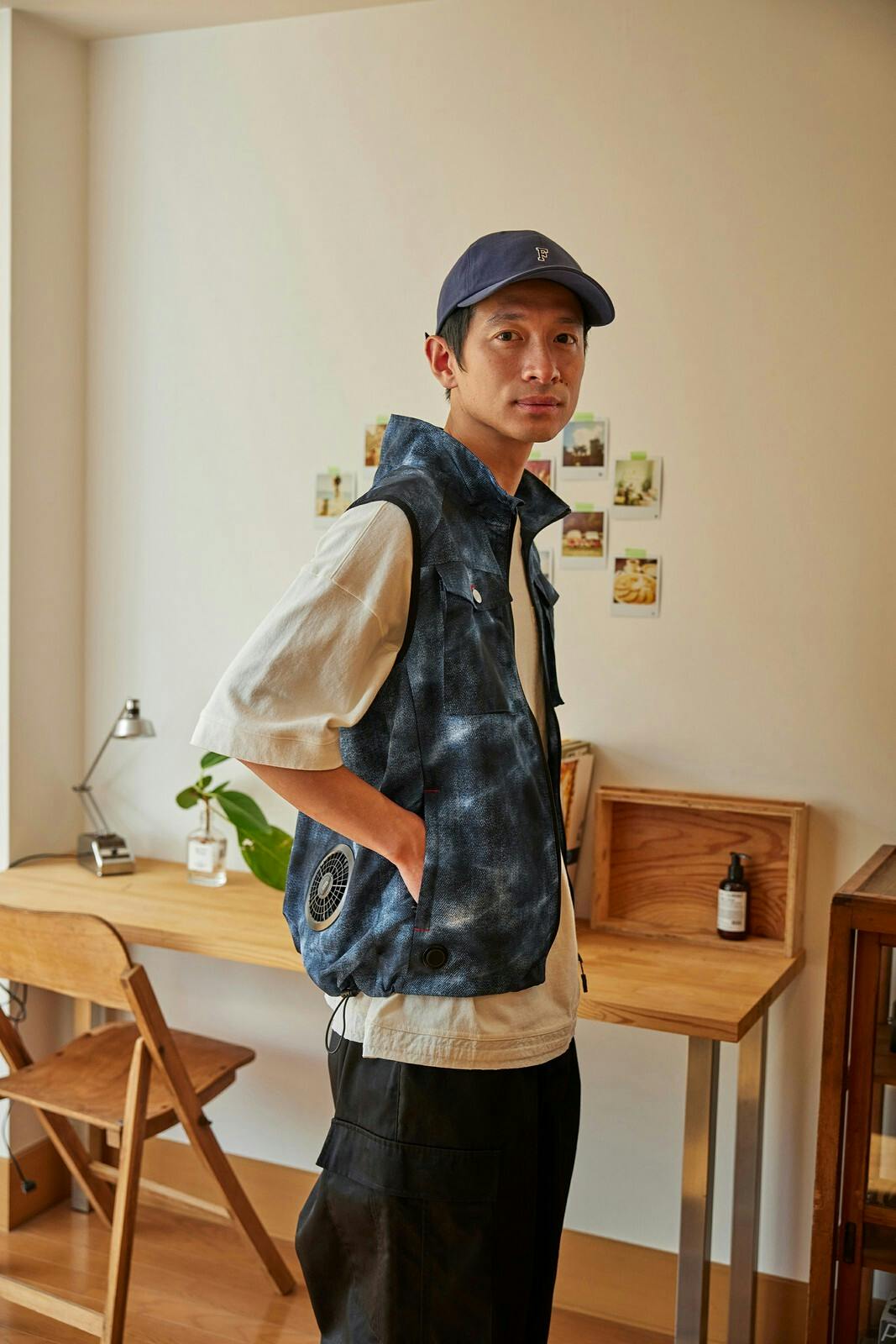 ファン付き ベスト Lサイズ ネイビー 空調服 ライトバッテリー付き 楽天市場】空調服 ベスト ネイビーの通販