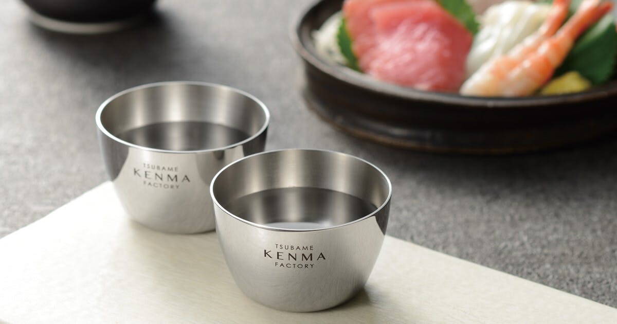 純銀杯　12点　合計580g 日本製】燕研磨ファクトリー ステンレス ぐい呑み 2個組 ME-7617 酒器