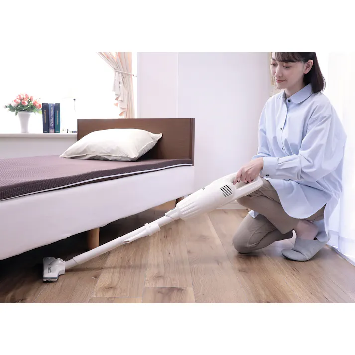 日本製 マキタ makita の コードレス クリーナー 掃除機 スティック アイボリー #0088381753180 flife