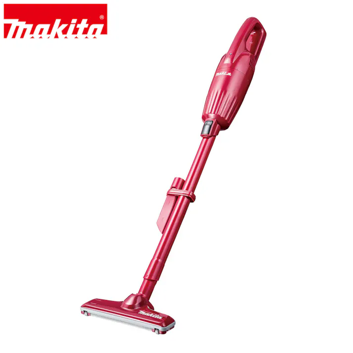 マキタ Makita 掃除機 日本製 コードレスクリーナー 充電式 軽量ボディ(レッド)Li-ion 10.8V 2.0Ah バッテリ内蔵式モデル 充電器付 #0088381753197 flife