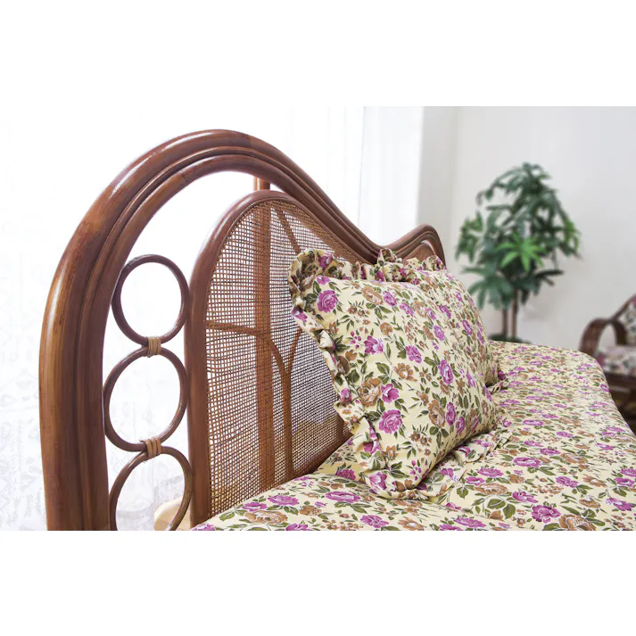 東京ラタン 天然 籐 ハイバック カウチソファ 160cm幅 #4589978088303 flife