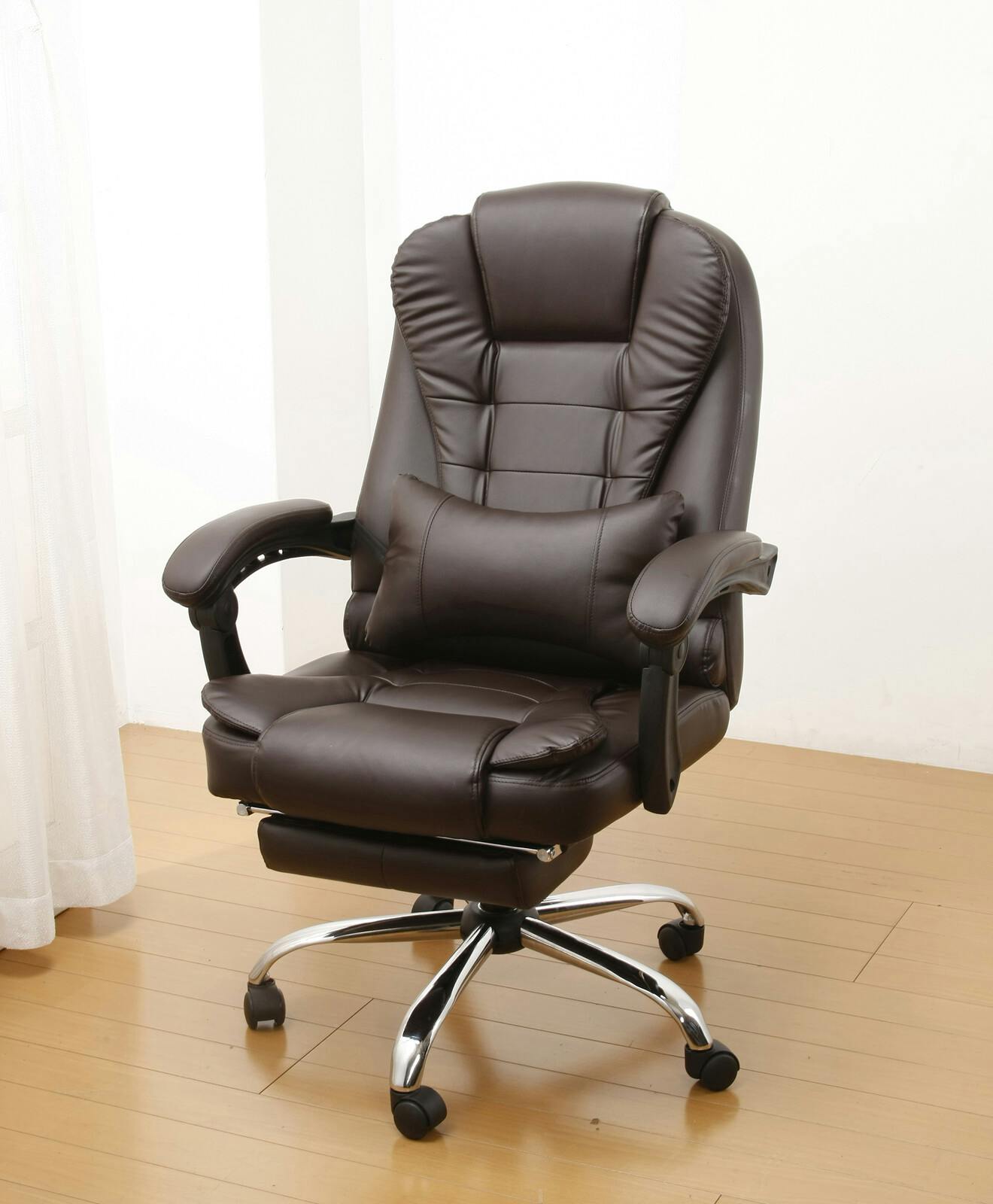 Gravina プレジデント リクライニングチェア フットレスト付き ブラウン Gravina＞プレジデントリクライニングチェア フットレスト付き