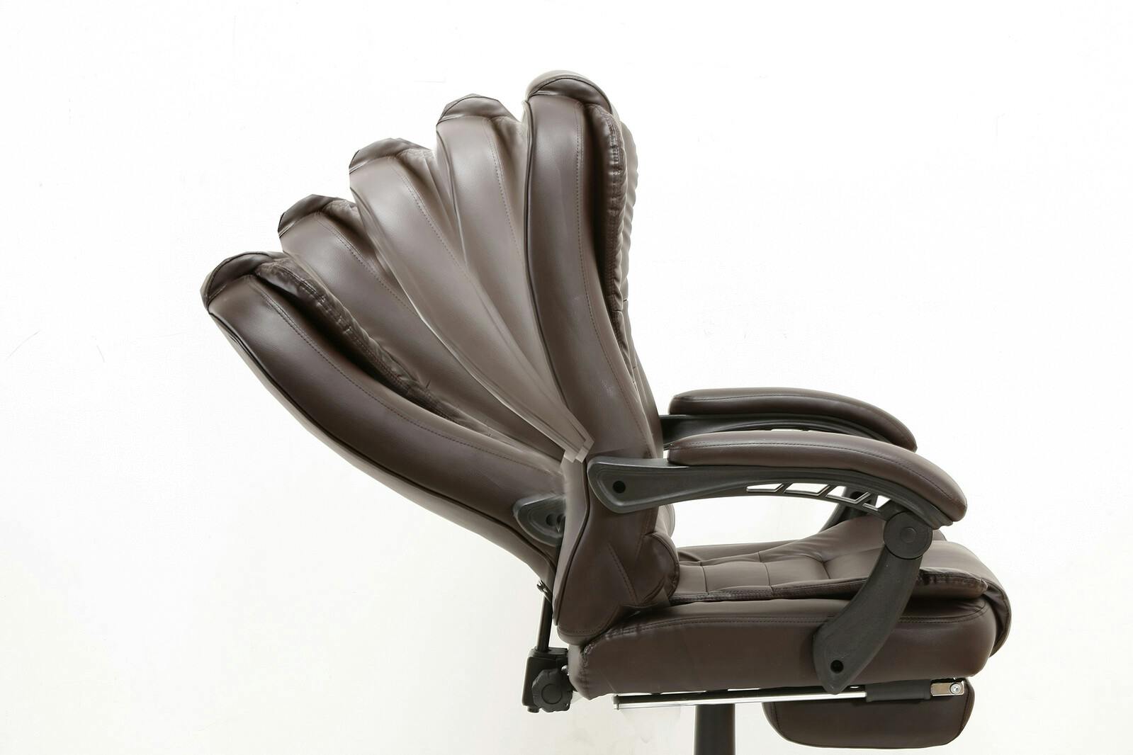 Gravina プレジデント リクライニングチェア フットレスト付き ブラック Amazon.co.jp: ＜Gravina＞プレジデントリクライニングチェア