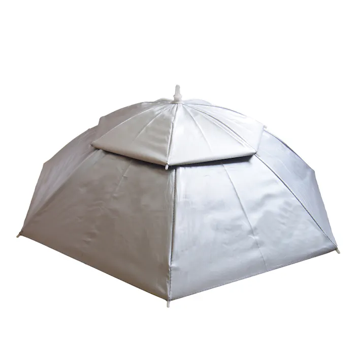 【お得な2本セット】かぶる傘 熱中症対策 日よけ 頭につける 日傘 UVカット 農作業 ガーデニング #a28257 flife