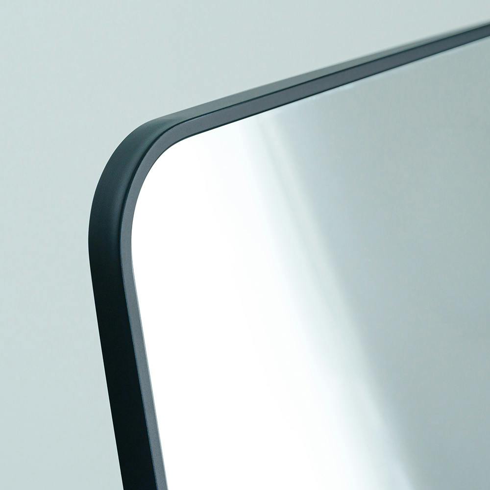 スクエア型 スタンドミラー ルーミー 姿見 全身鏡 飛散防止 楽天市場