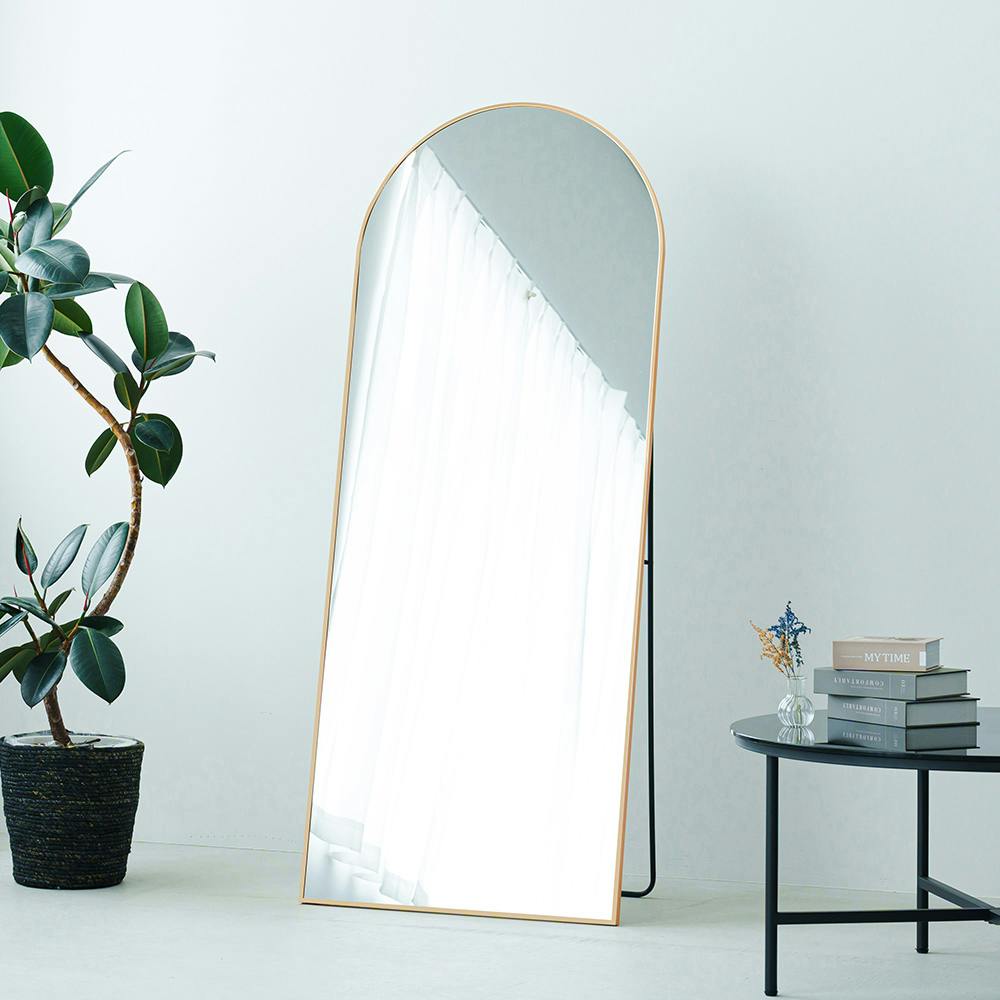 ARCH　ジャンボスタンドミラー　シャンパンゴールド ARCH ジャンボスタンドミラー シャンパンゴールド