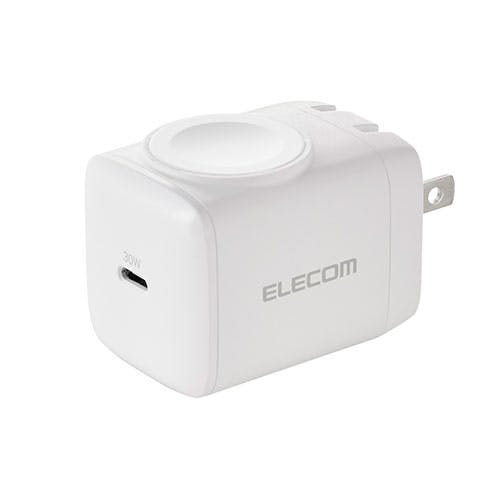 Apple Watchモジュール付き30W AC充電器(C×1) ホワイト 充電器・チャージャー Apple Watchモジュール付き30W AC充電器(C×1) ホワイト 充電器・チャージャー