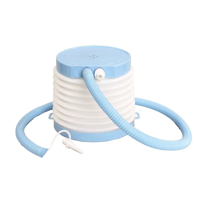 【定番 足踏みポンプ】18cm エアーポンプ (広口ノズル付き) #4904922814751 trosoku