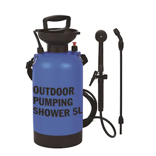 アウトドアポンピングシャワー5L【レジャーやアウトドアにも使える】 #4904922818759 trosoku