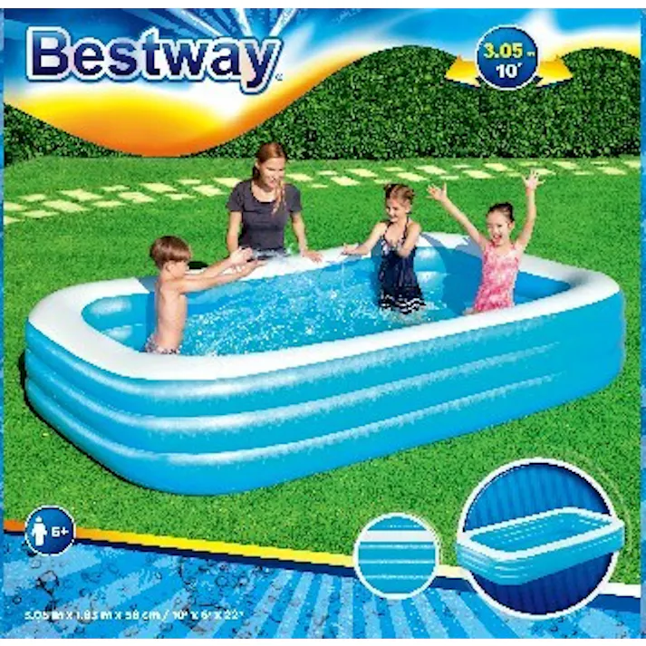 ※在庫処分特価※ 305×183cm 大型サイズ四角プール 【直輸入海外ブランド製】 リブライト #4904922818933 trosoku