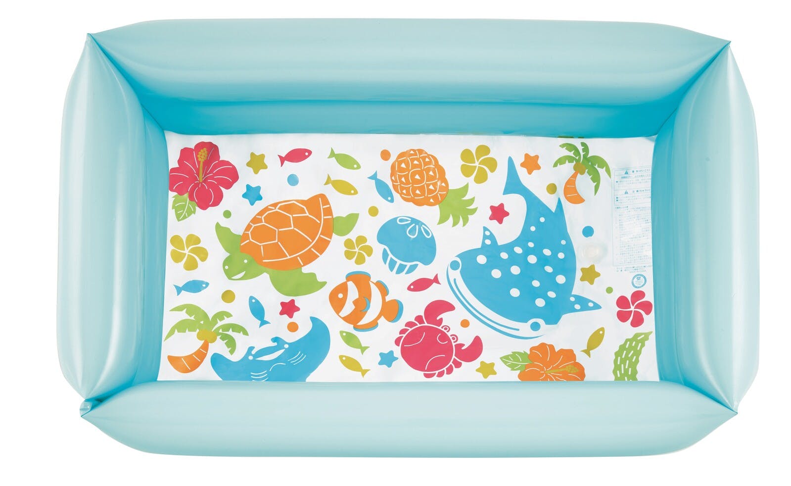 四角プール 100×60cm ちゅらちっくワールド #4904922819138 trosoku プール・うきわ 四角プール 100×60cm ちゅらちっくワールド #4904922819138 trosoku プール・うきわ