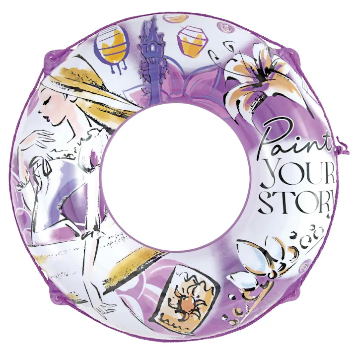 【ディズニー】浮輪100cm ラプンツェル プリンセスシリーズ うきわ #4904922820097 trosoku