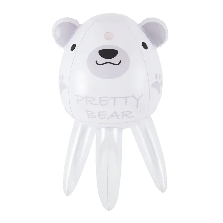 【家庭用シャワー遊び】 アタッチプールシャワー しろくま プール装着型 #4904922820301 trosoku