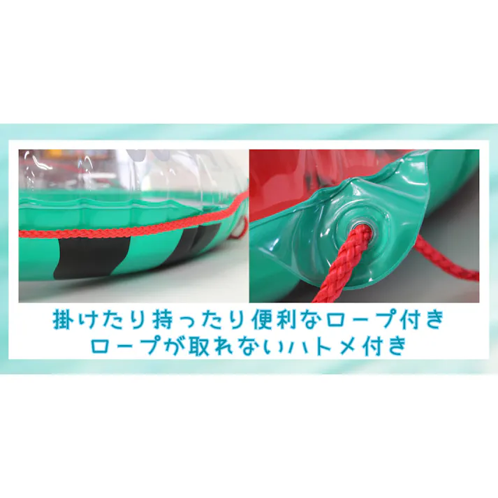 【ベビー向け】 足抜きベビー浮輪55cm ジンベイザメ うきわ #4904922820592 trosoku