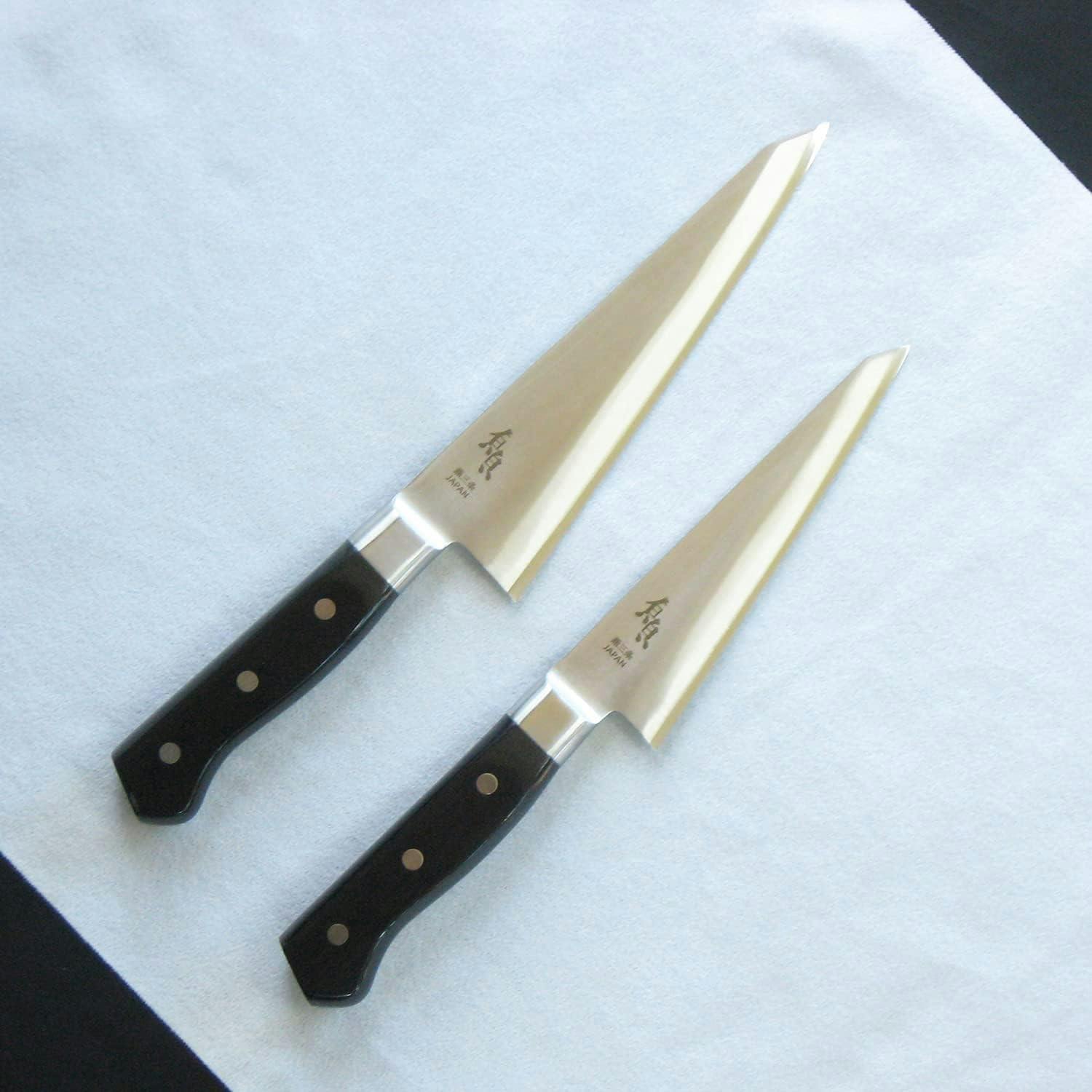 出刃包丁 165mm 魚さばき [右利き用] でば包丁 新品 金次郎 出刃包丁 刃渡り165mm（桐箱入り）】 槌目仕上げ 片刃 右利き用