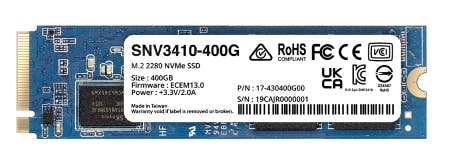 M.2 2280 NVMe SSD 400GB Enterprise Grade Endurance 外付けドライブ・ストレージ M.2 2280 NVMe SSD 400GB Enterprise Grade Endurance 外付けドライブ・ストレージ