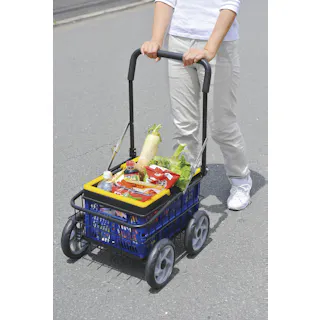 カゴ付きラクラクカート #4589792859059 flife
