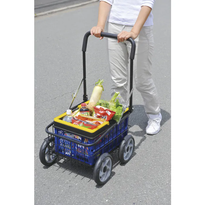 カゴ付きラクラクカート #4589792859059 flife