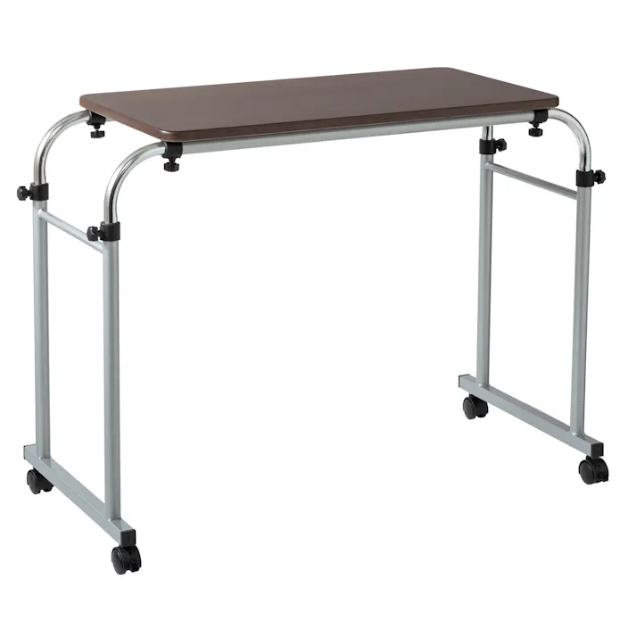 伸縮式フリーテーブル ダークブラウン #4589978098999 flife